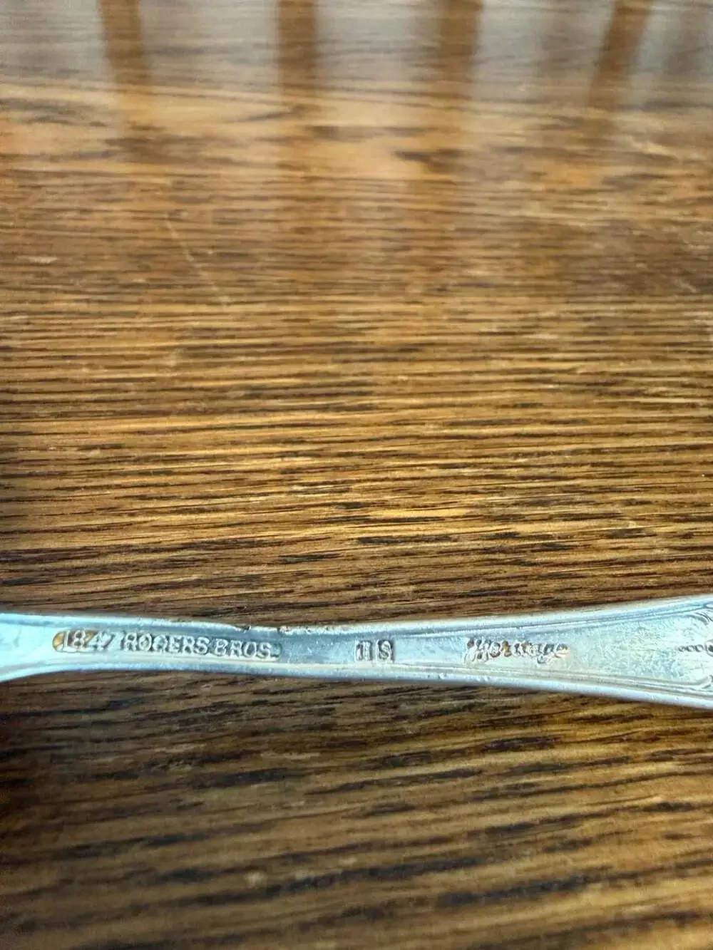 1847 Rogers Bros Heritage Silverplate Teaspoon